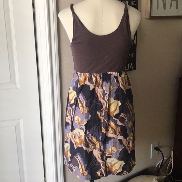 Anthropologie silk bottom dress - Picture 3 of 6